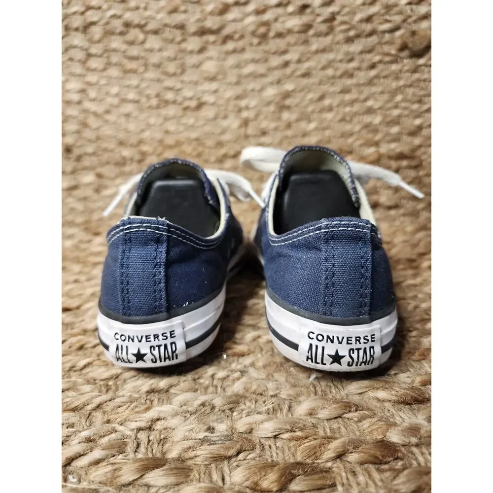 Converse Chuck Taylor All Star Shoes Youth Size 2 Blue Canvas Low Top Classic